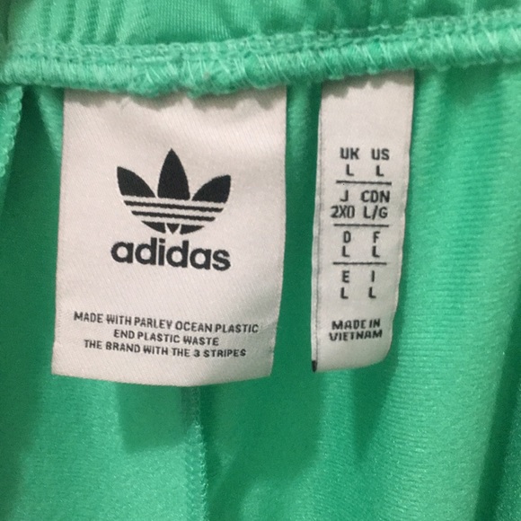 Adidas Tracksuit Sea-Foam Green warmup suit sweatsuit jacket pants set 2pc EUC - Picture 8 of 16